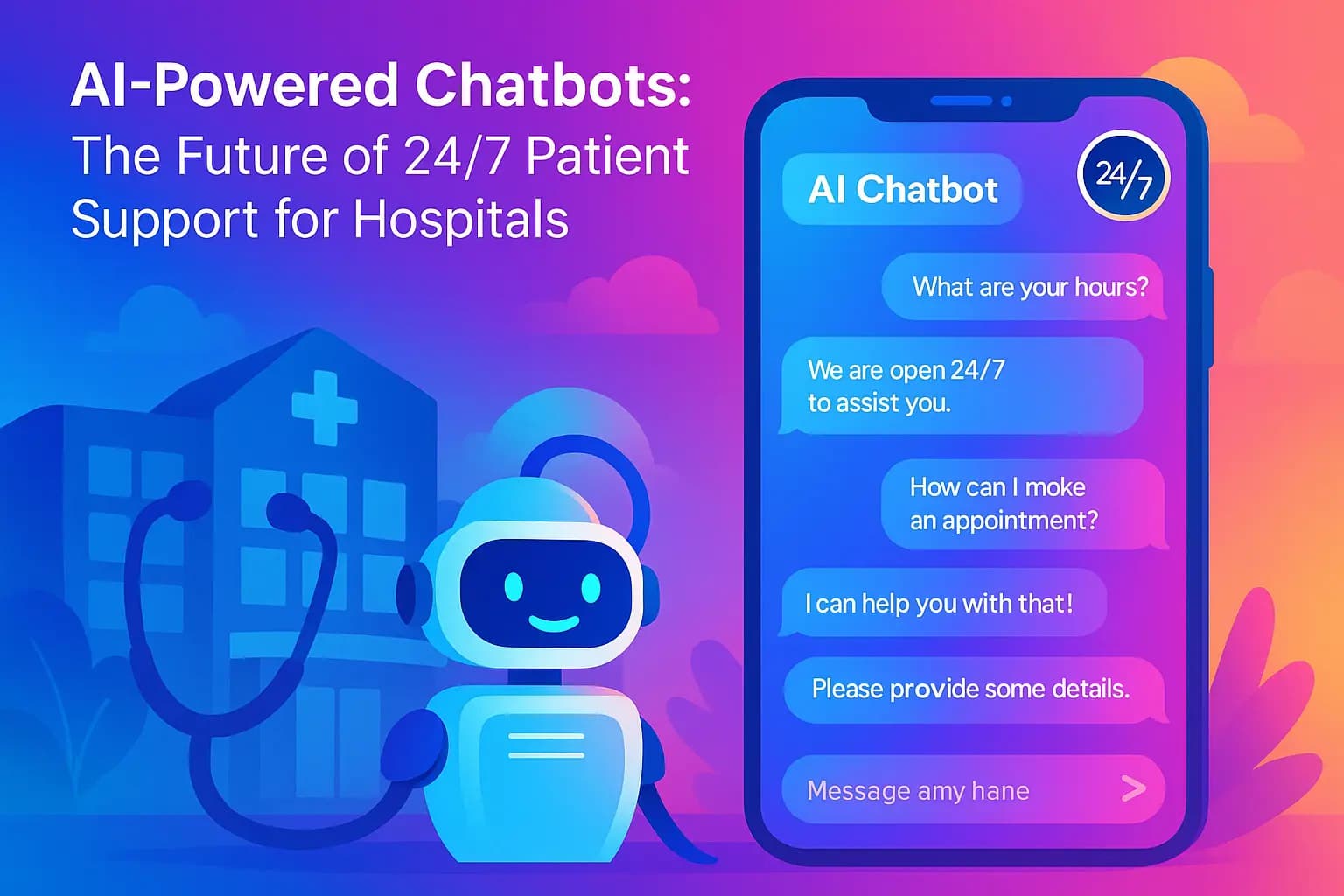 AI-Powered Chatbots: The Future of 24/7 Patient Support for Hospitals