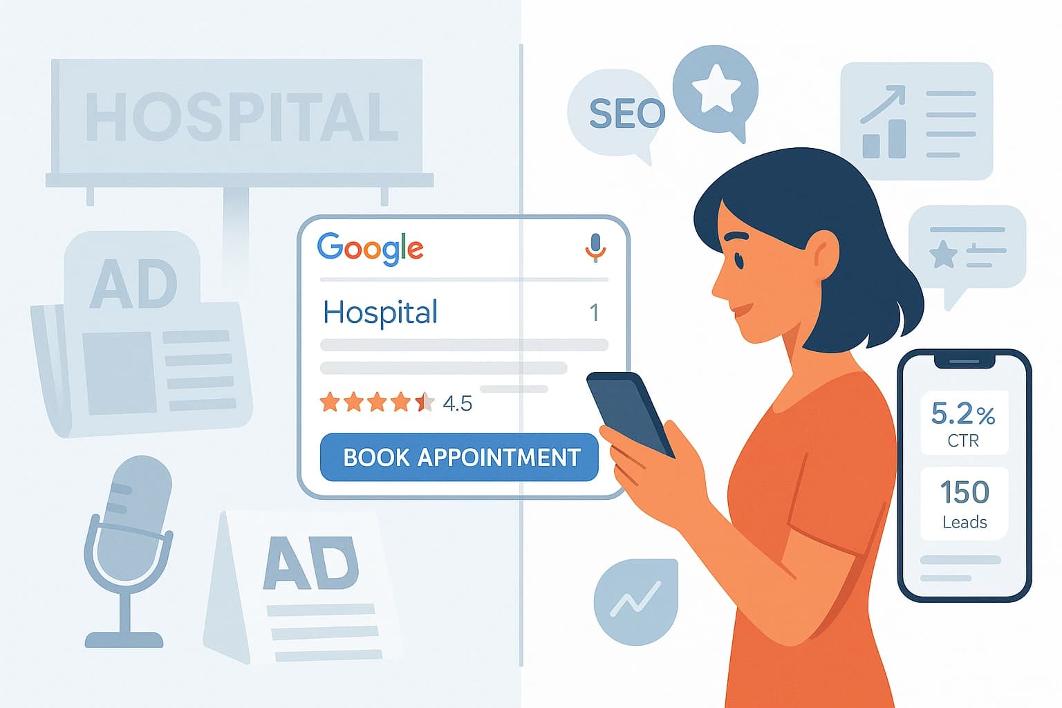 Why Traditional Hospital Marketing is Failing in the Digital Age